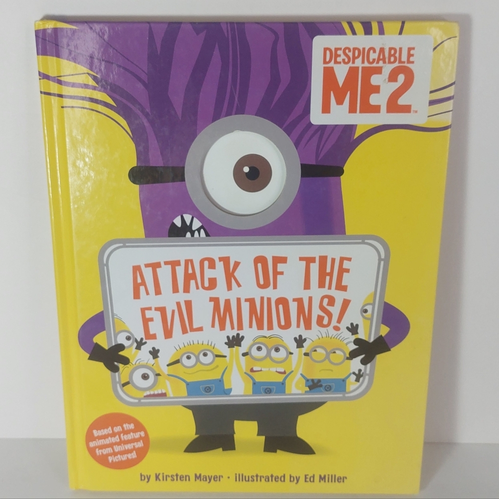 Despicable Me 2 - Attack Of The Evil Minions - Kids Hardcover Book